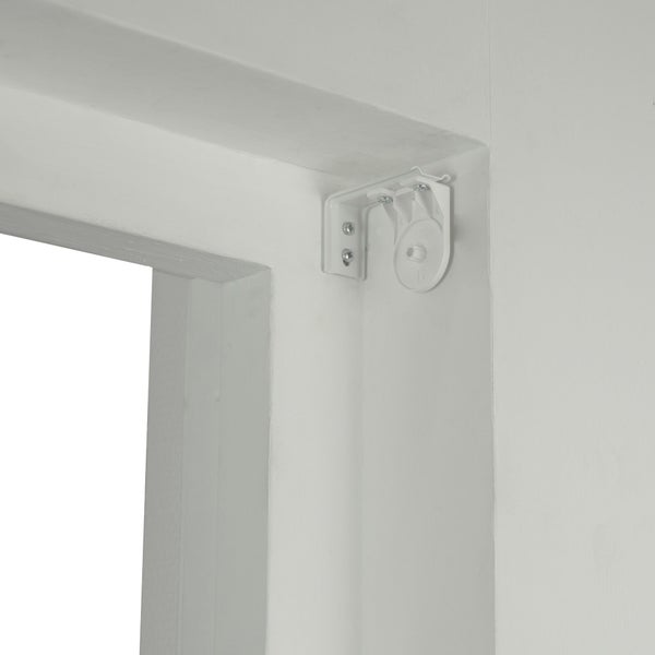 Lot de 2 équerres murales gris pour tout type de store, 2.5 à 7 cm