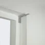 Lot de 2 équerres murales gris pour tout type de store, 6 à 16 cm