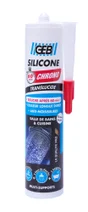 Joint silicone d'étanchéité, GEB, cuisine et bain 890781, transparent, 280 ml