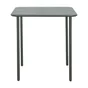Table de jardin Café carré vert 4 personnes