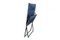 Relax de jardin Marsella en acier gris / argent