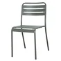 Chaise de jardin Café en acier vert