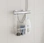 Etagère de bain / douche a suspendre, chrome brillant