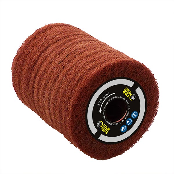 Brosse en fibre synthétique FARTOOLS pour rénovateur 115018, 80 x 100 mm