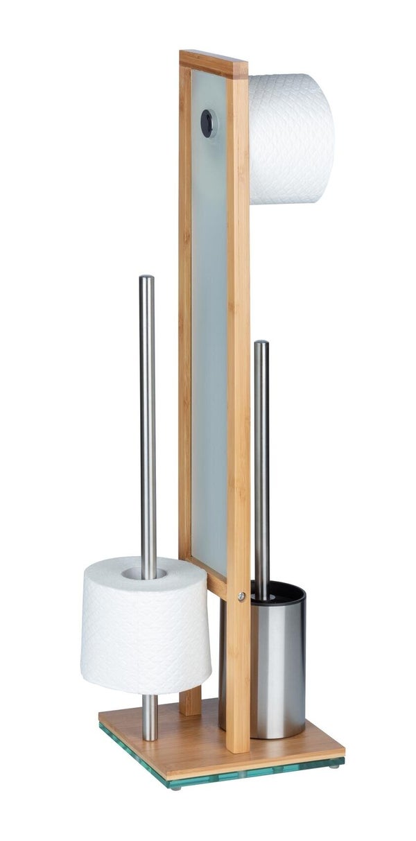 Serviteur wc, RIVALTA, bambou, WENKO