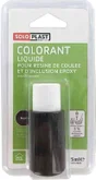 Colorant pour résine époxy en poudre Soloplast 15ml noir transparent