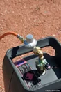 Adaptateur type 513 Hozelock pour bouteille de gaz valve automatique Ø 27mm
