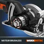 Scie circulaire sans fil WORX WX531.9, sans batterie