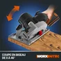Scie circulaire sans fil WORX WX531.9, sans batterie