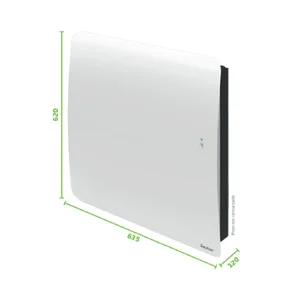Radiateur elec double systeme chauffant 1000w sauter hekla horizont nr