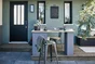 Chaise de jardin Oxford en acier gris / argent