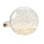 Lampe en verre blanc chaud