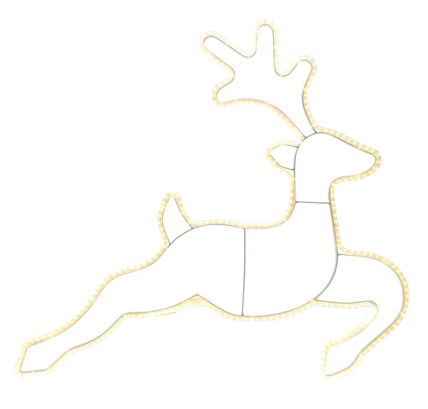 Décor Noël lumineux motif renne BLACHERE ILLUMINATION