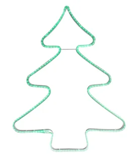 Arbre lumineux électrique vert intérieur / extérieur