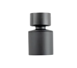 Mousseur orientable 2 jets F22 M24 noir, mâle / femelle, REGARDS INTERNATIONAL