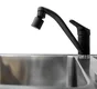 Mousseur orientable 2 jets F22 M24 noir, mâle / femelle, REGARDS INTERNATIONAL