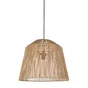 Suspension Quintana, papier, beige, diam.40 cm, E27