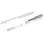 Coulisse pour tiroir à galets, HETTICH 20 kg L.40 cm