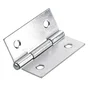 Lot de 2 charnières universel acier pour meuble, , HETTICH, L.45 x l.50 mm