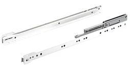Coulisse pour tiroir à galets, HETTICH 20 kg L.45 cm