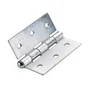 Lot de 2 charnières universel acier pour meuble, L.68 x l.76 mm