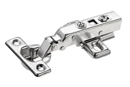 Charnière invisible acier pour meuble, applique entraxe 38 mm D.26 mm