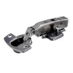 Charnière invisible acier pour meuble, Sensys, amorti applique rentrant 35 mm
