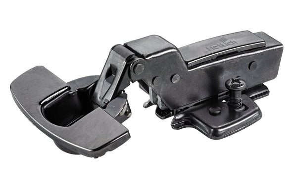 Charnière invisible acier pour meuble, Sensys, amorti rentrant 35 mm