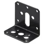 Equerre noir HETTICH, l.38 mm x P.58 cm