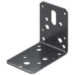 Equerre noir HETTICH, l.90 mm x P.60 cm