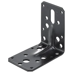 Equerre noir HETTICH, l.90 mm x P.60 cm