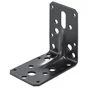 Equerre noir HETTICH, l.90 mm x P.60 cm