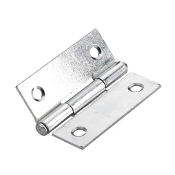 Lot de 2 charnières universel acier pour meuble, L.36 x l.45 mm