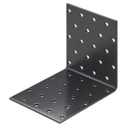 Equerre noir HETTICH, l.100 mm x P.80 cm