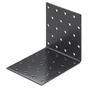 Equerre noir HETTICH, l.100 mm x P.80 cm