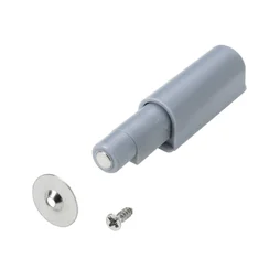 Lot de 2 système d'ouverture pour porte de meuble par pression HETTICH, l.12 mm