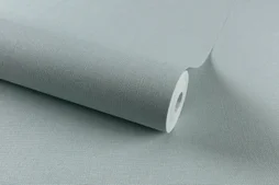 Papier peint intissé Textile mat INSPIRE bleu misty