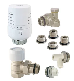 Kit thermostatique T302 équerre universel complet