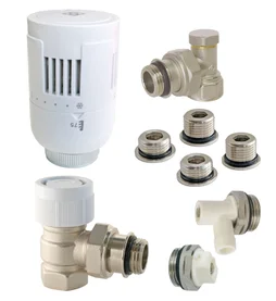 Kit thermostatique T303 équerre universel complet