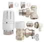 Kit thermostatique T301 équerre universel complet D14 SOMATHERM