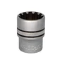 Douille 12 pans 1/2 en chrome vanadium DEXTER PRO, diam. 22 mm