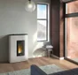 Poêle à granulés FREEPOINT Atrium 5 airtight blanc 5.2 kW