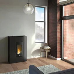 Poêle à granulés FREEPOINT Atrium 5 airtight anthracite 5.2 kW
