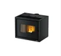 Poêle à granulés FREEPOINT Modo airtight noir 9.3 kW