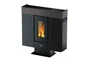 Poêle à granulés FREEPOINT Moon airtight wi-fi gris 10 kW