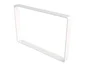 Equerre Style industriel acier mat blanc, H.21 x P.21 cm REI
