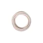 Câble tissu rond, rose ballerine, 3m