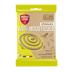 Lot de 8 Spirales anti moustiques