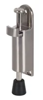 Arrêt de porte à visser FIX-O-MOLL métal satiné L.2.8 x H.12.2 x l.3.4 cm