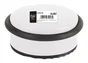 Bloque-porte amovible SUKI inox blanc L.  10.5 x H. 4.5 x L.  10.5 cm